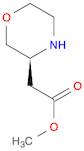 3-Morpholineacetic acid, methyl ester, (3S)-