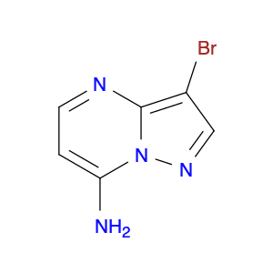 Pyrazolo[1,5-a]pyrimidin-7-amine, 3-bromo-