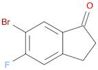 1H-Inden-1-one, 6-bromo-5-fluoro-2,3-dihydro-