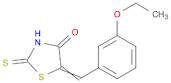 4-Thiazolidinone, 5-[(3-ethoxyphenyl)methylene]-2-thioxo-