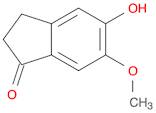 1H-Inden-1-one, 2,3-dihydro-5-hydroxy-6-methoxy-