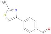 Benzaldehyde, 4-(2-methyl-4-thiazolyl)-