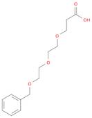 Propanoic acid, 3-[2-[2-(phenylmethoxy)ethoxy]ethoxy]-