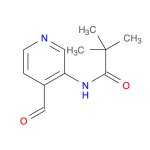 Propanamide, N-(4-formyl-3-pyridinyl)-2,2-dimethyl-