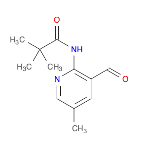 Propanamide, N-(3-formyl-5-methyl-2-pyridinyl)-2,2-dimethyl-