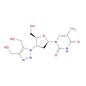 Thymidine, 3'-[4,5-bis(hydroxymethyl)-1H-1,2,3-triazol-1-yl]-3'-deoxy-
