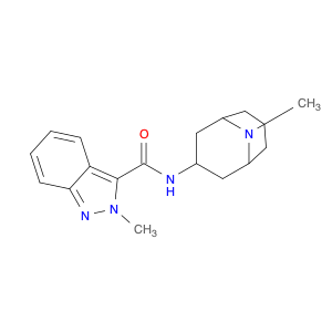 2H-Indazole-3-carboxamide, 2-methyl-N-[(3-endo)-9-methyl-9-azabicyclo[3.3.1]non-3-yl]-