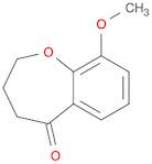 1-Benzoxepin-5(2H)-one, 3,4-dihydro-9-methoxy-