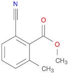 Benzoic acid, 2-cyano-6-methyl-, methyl ester