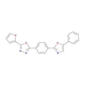 1,3,4-Oxadiazole, 2-(2-furanyl)-5-[4-(5-phenyl-2-oxazolyl)phenyl]-
