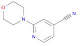 4-Pyridinecarbonitrile, 2-(4-morpholinyl)-