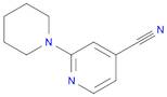 4-Pyridinecarbonitrile, 2-(1-piperidinyl)-