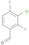 Benzaldehyde, 3-chloro-2,4-difluoro-