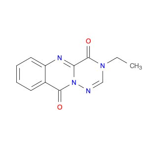 3H-[1,2,4]Triazino[6,1-b]quinazoline-4,10-dione, 3-ethyl-