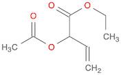 3-Butenoic acid, 2-(acetyloxy)-, ethyl ester