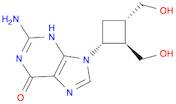 6H-Purin-6-one, 2-amino-9-[(1R,2R,3S)-2,3-bis(hydroxymethyl)cyclobutyl]-1,9-dihydro-