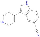 1H-Indole-5-carbonitrile, 3-(1,2,3,6-tetrahydro-4-pyridinyl)-