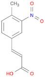 2-Propenoic acid, 3-(4-methyl-3-nitrophenyl)-, (E)- (9CI)