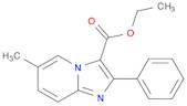 Imidazo[1,2-a]pyridine-3-carboxylic acid, 6-methyl-2-phenyl-, ethyl ester