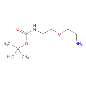 Carbamic acid, N-[2-(2-aminoethoxy)ethyl]-, 1,1-dimethylethyl ester