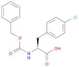 L-Phenylalanine, 4-chloro-N-[(phenylmethoxy)carbonyl]-