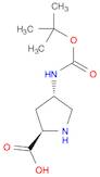 D-Proline, 4-[[(1,1-dimethylethoxy)carbonyl]amino]-, (4S)-