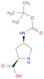 D-Proline, 4-[[(1,1-dimethylethoxy)carbonyl]amino]-, (4R)-