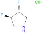 Pyrrolidine, 3,4-difluoro-, hydrochloride (1:1), (3R,4R)-