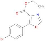 4-Oxazolecarboxylic acid, 5-(4-bromophenyl)-, ethyl ester