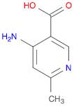 3-Pyridinecarboxylic acid, 4-amino-6-methyl-