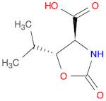 4-Oxazolidinecarboxylic acid, 5-(1-methylethyl)-2-oxo-, (4S,5R)-