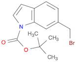 1H-Indole-1-carboxylic acid, 6-(bromomethyl)-, 1,1-dimethylethyl ester