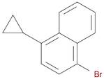 Naphthalene, 1-bromo-4-cyclopropyl-