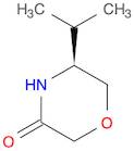 3-Morpholinone, 5-(1-methylethyl)-, (5S)-