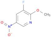 Pyridine, 3-fluoro-2-methoxy-5-nitro-