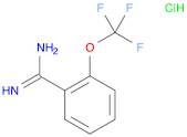 Benzenecarboximidamide, 2-(trifluoromethoxy)-, hydrochloride (1:1)