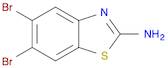 2-Benzothiazolamine, 5,6-dibromo-