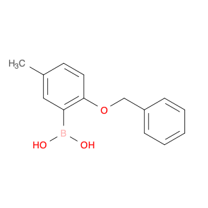 Boronic acid, [5-methyl-2-(phenylmethoxy)phenyl]- (9CI)