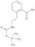 Benzoic acid, 2-[2-[[(1,1-dimethylethoxy)carbonyl]amino]ethyl]-