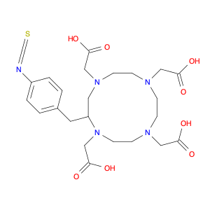 1,4,7,10-Tetraazacyclododecane-1,4,7,10-tetraaceticacid, 2-[(4-isothiocyanatophenyl)methyl]-