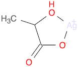 Silver, [2-(hydroxy-κO)propanoato-κO]-