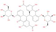 [9,9'-Bianthracene]-2,2'-dicarboxylic acid, 5,5'-bis(β-D-glucopyranosyloxy)-9,9',10,10'-tetrahyd...