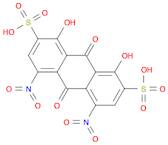 2,7-Anthracenedisulfonic acid, 9,10-dihydro-1,8-dihydroxy-4,5-dinitro-9,10-dioxo-