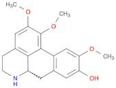 4H-Dibenzo[de,g]quinolin-9-ol, 5,6,6a,7-tetrahydro-1,2,10-trimethoxy-, (6aS)-