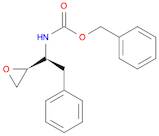 Carbamic acid, N-[(1S)-1-[(2S)-2-oxiranyl]-2-phenylethyl]-, phenylmethyl ester