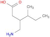 Hexanoic acid, 3-(aminomethyl)-4-methyl-