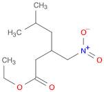 Hexanoic acid, 5-methyl-3-(nitromethyl)-, ethyl ester