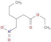 Hexanoic acid, 3-(nitromethyl)-, ethyl ester