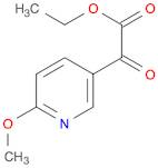 3-Pyridineacetic acid, 6-methoxy-α-oxo-, ethyl ester