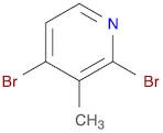 Pyridine, 2,4-dibromo-3-methyl-